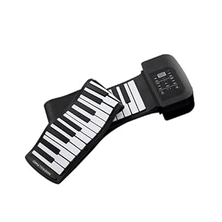 Clavier Électronique Piano Électronique USB Roulé À La Main Piano Portable Roulé À La Main, Piano Électronique Pliable Portable À 61 Touches Avec Son Externe - Les Beatles, Paul McCartney, John Lennon, RIngo Starr, George Harrison