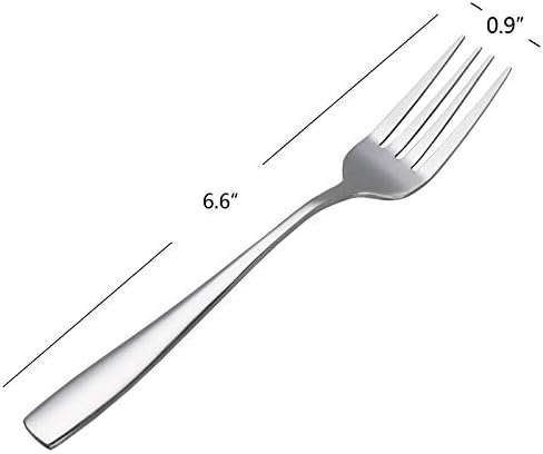 Stainless Steel Dessert Fork Set 12-Piece Regressor Set