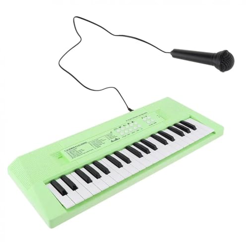 clavier électronique piano Clavier Électronique ABS 37 Touches Clavier De Musique Numérique Avec Microphone Cadeau D’éveil Musical(Green) - Les Beatles, Paul McCartney, John Lennon, RIngo Starr, George Harrison clavier électronique piano Clavier Électronique ABS 37 Touches Clavier De Musique Numérique Avec Microphone Cadeau D'éveil Musical(Green)