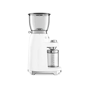 Smeg - Coffee Grinder - 11+ - Coffee Grinder - White Smeg Coffee Grinder 11 Coffee Grinder White