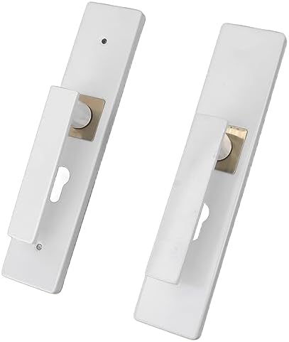 Fafeicy Bathroom Lever Lock Set Durable Stylish Door Handles for Home Commercial Use