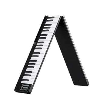 Clavier Électronique Piano Pliable 88 Touches Piano Électronique Portable Pour Débutant Et Adulte(Black) - Les Beatles, Paul McCartney, John Lennon, RIngo Starr, George Harrison