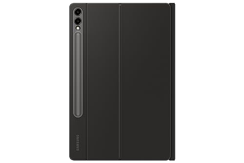 Image of Samsung Galaxy Tab S9+ 31.50 cm (12.4 inch) Dynamic AMOLED 2X Display, RAM 12 GB, ROM 256 GB Expandable, S Pen in-Box, Wi-Fi + 5G Tablet, Beige with S9 Plus Book Cover Keyboard, Black