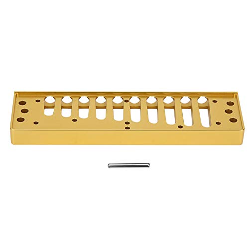 Peigne Harmonica, Peigne Harmonica en Métal Pièce de Peigne Harpe Blues 10 trous Compatible avec l’accessoire Harmonica en alliage d’aluminium SP20(Or) Accessoires pour - Les Beatles, Paul McCartney, John Lennon, RIngo Starr, George Harrison Peigne Harmonica, Peigne Harmonica en Métal Pièce de Peigne Harpe Blues 10 trous Compatible avec l'accessoire Harmonica en alliage d'aluminium SP20(Or) Accessoires pour