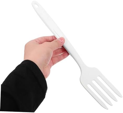 SHOWERORO 2pcs Heat Resistant Silicone Dinner Forks