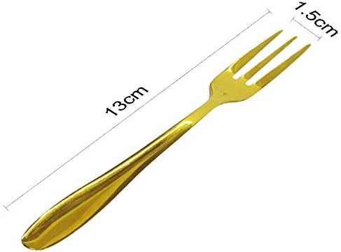 High-Quality Stainless Steel 12-Piece Set Elegant Dessert Forks