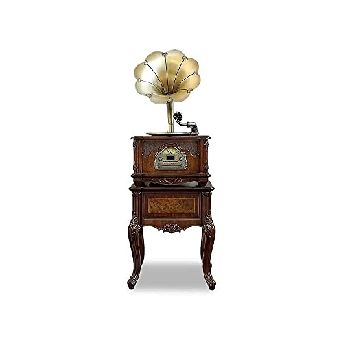 YTGDBDG Tourne-Disque boîte à Musique Tourne-Disque rétro Tout-en-Un phonographe Vintage Gramophone nostalgique - Les Beatles, Paul McCartney, John Lennon, RIngo Starr, George Harrison YTGDBDG Tourne-Disque boîte à Musique Tourne-Disque rétro Tout-en-Un phonographe Vintage Gramophone nostalgique