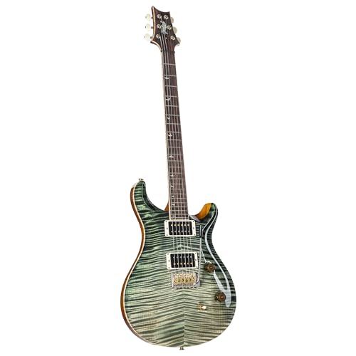PRS Private Stock Custom 24 Retro Sage Dragon’s Breath #11037 – Guitare Électrique Personnalisée - Les Beatles, Paul McCartney, John Lennon, RIngo Starr, George Harrison PRS Private Stock Custom 24 Retro Sage Dragon's Breath #11037 - Guitare Électrique Personnalisée