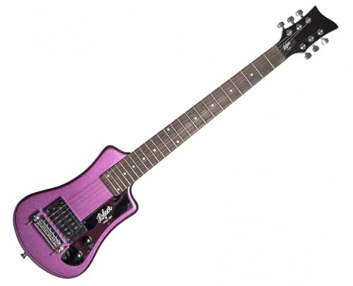 Höfner Shorty Guitare électrique Violet - Les Beatles, Paul McCartney, John Lennon, RIngo Starr, George Harrison Höfner Shorty Guitare électrique Violet