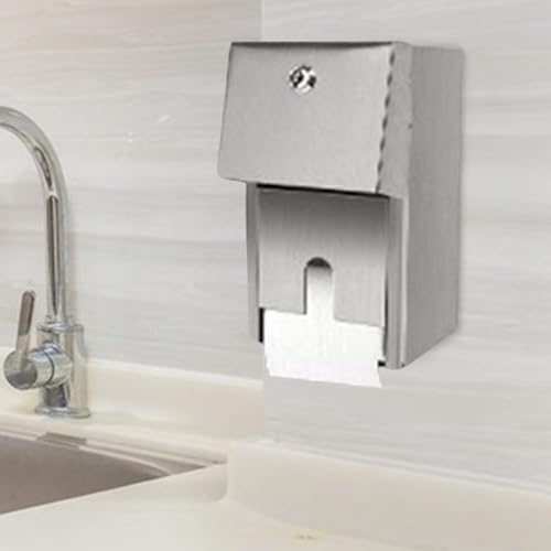 Commercial Toilet Tissue Dispenser with 2 Roll Capacity