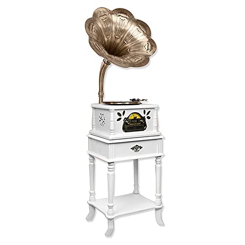 YTGDBDG Tourne-Disque Vintage, Tourne-Disque rétro, Haut-Parleur, Caisson de Basses, Lecteur/Radio FM/USB/Bluetooth, décoration de la Maison - Les Beatles, Paul McCartney, John Lennon, RIngo Starr, George Harrison YTGDBDG Tourne-Disque Vintage, Tourne-Disque rétro, Haut-Parleur, Caisson de Basses, Lecteur/Radio FM/USB/Bluetooth, décoration de la Maison