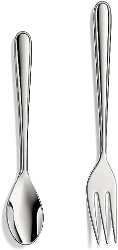 Muncene Luxury stainless steel Dessert Fork Set