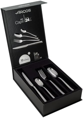 Arcos 24-Piece Flatware Set - Premium Stainless Steel Cutlery