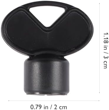 Triangular Replacement Keys for Toilet Paper Dispensers 2 Count