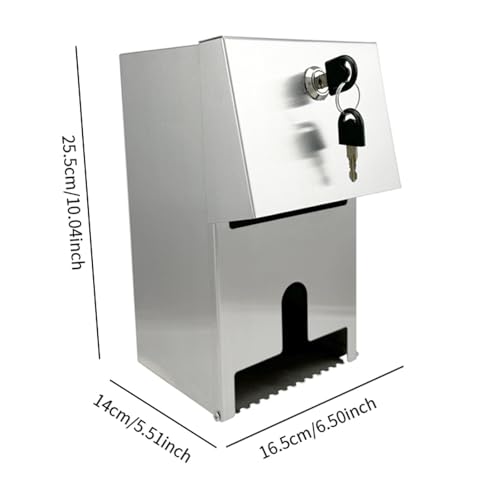 Commercial Toilet Tissue Dispenser with 2 Roll Capacity