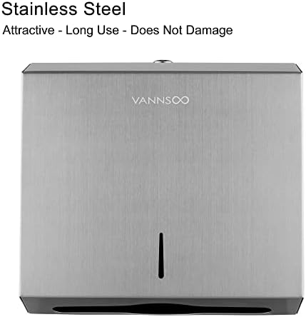 VANNSOO Commercial Paper Towel Dispenser Wall Mount
