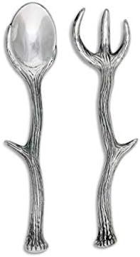 Arthur Court Designs Rustic Salad Servers Set