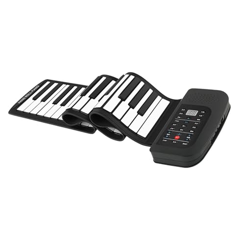 Clavier Électronique Piano Électronique Portable Pliable À 88 Touches En Silicone Professionnel - Les Beatles, Paul McCartney, John Lennon, RIngo Starr, George Harrison Clavier Électronique Piano Électronique Portable Pliable À 88 Touches En Silicone Professionnel