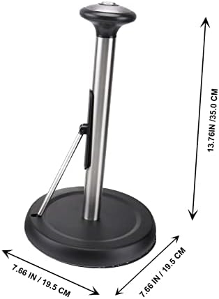 Garneck Stainless Steel Roll Tissue Holder Easy to Clean