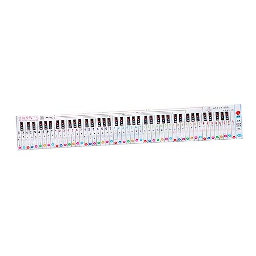 Parliky 88 papier pratique handroll tableau des doigtés de piano tableau de piano à lettres claviers abecedaire papier d’enseignement du clavier de piano Tableau d’aide au clavier de piano - Les Beatles, Paul McCartney, John Lennon, RIngo Starr, George Harrison Parliky 88 papier pratique handroll tableau des doigtés de piano tableau de piano à lettres claviers abecedaire papier d'enseignement du clavier de piano Tableau d'aide au clavier de piano