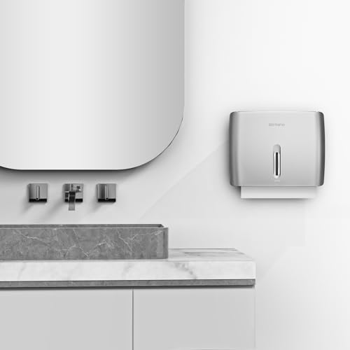 Premium Commercial Paper Towel Dispenser Wall-Mounted Space-Saving Durable Bertreno