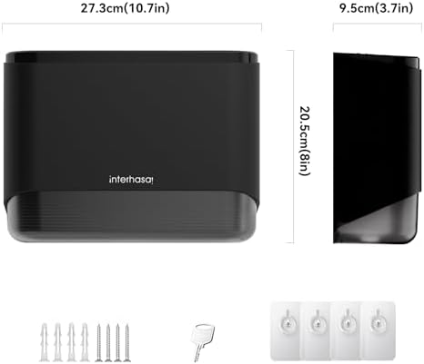 Paper Towel Dispenser Wall-Mounted for Bathroom Commercial Use