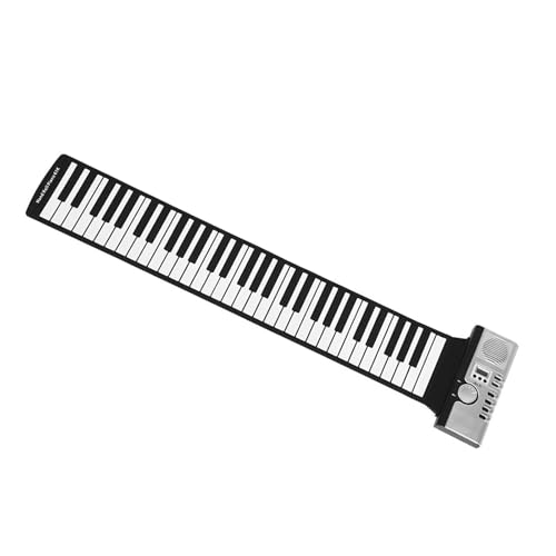 Piano À 61 Touches Roulé À La Main Avec Haut-parleur Pour Adultes Clavier Électronique En Silicone - Les Beatles, Paul McCartney, John Lennon, RIngo Starr, George Harrison Piano À 61 Touches Roulé À La Main Avec Haut-parleur Pour Adultes Clavier Électronique En Silicone