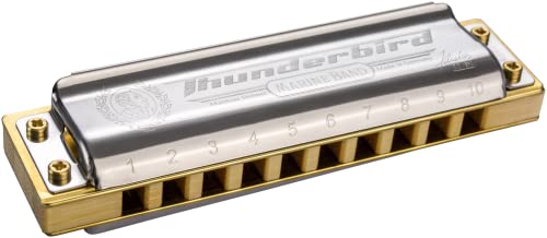 Hohner marine band Thunderbird 2011/20fx - Les Beatles, Paul McCartney, John Lennon, RIngo Starr, George Harrison Hohner marine band Thunderbird 2011/20fx