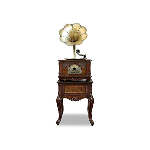 TAISK Phonographe en Bois Platine Tourne-Disque Haut-parleurs stéréo Contrôle du système Phonographe de Style européen Enregistrement rétro Lecteur CD LP Salon décoration Douce - Les Beatles, Paul McCartney, John Lennon, RIngo Starr, George Harrison TAISK Phonographe en Bois Platine Tourne-Disque Haut-parleurs stéréo Contrôle du système Phonographe de Style européen Enregistrement rétro Lecteur CD LP Salon décoration Douce