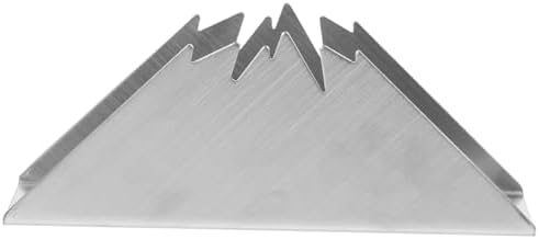 NAMOARY Rustic Stainless Steel Napkin Holder