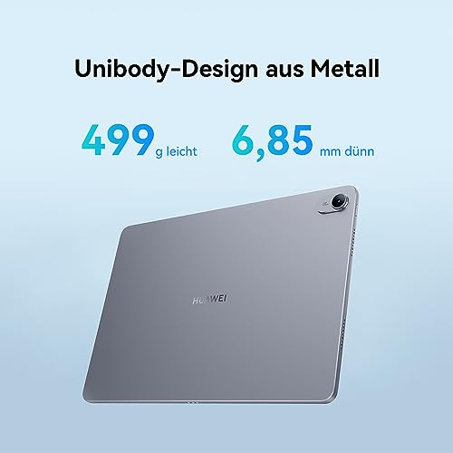 HUAWEI MatePad 11,5 Zoll Tablet, 2K FullView Display, WiFi 6, 6GB+128GB, 7700 mAh Akku, 6,85 mm dünnes Unibody-Metallgehäuse, grau – Bild 4