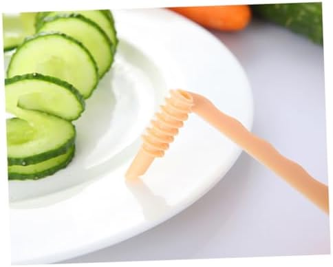 FStyle Pink Potato Carrot Spiral Slicer Easy Kitchen Tool for Cutting