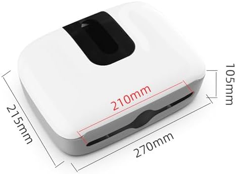 Space-Saving Wall-Mounted Commercial Towel Dispenser with Curved Output