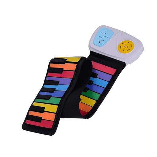 clavier électronique piano Clavier Électronique De Piano Enroulable Arc-en-ciel À 49 Touches Touches En Silicone Colorées Haut-parleur Intégré Musical - Les Beatles, Paul McCartney, John Lennon, RIngo Starr, George Harrison clavier électronique piano Clavier Électronique De Piano Enroulable Arc-en-ciel À 49 Touches Touches En Silicone Colorées Haut-parleur Intégré Musical