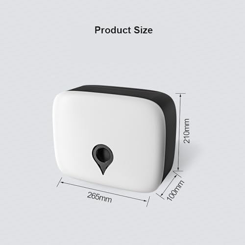 Compact Wall-Mounted Paper Towel Dispenser