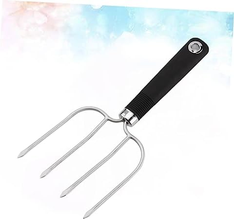 IMIKEYA 2pc Stainless Steel Barbecue Forks Turkey Lifting Set