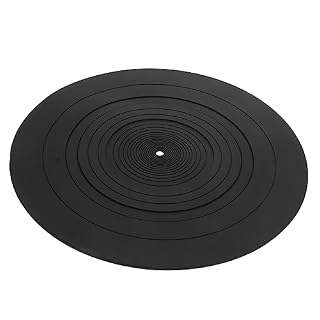 Generic Lot de 4 tapis de disque pour tourne-disque – Tapis de tourne-disque – Fournitures de musique – Accessoires pour lecteur de disques vinyle - Les Beatles, Paul McCartney, John Lennon, RIngo Starr, George Harrison