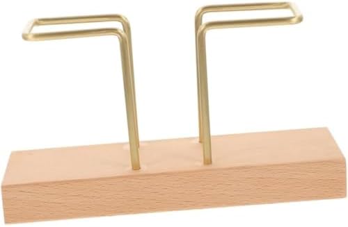 Chic Walnut Holders for Kitchen Table Napkins