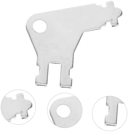 6pcs Metal Toilet Paper Dispenser Keys Replacement for 50504 Commercial Use