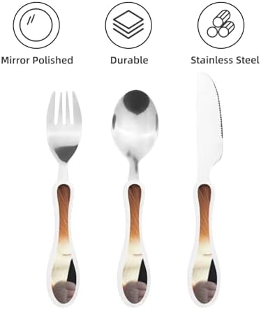 Paulist Reusable Stainless Steel Cutlery Set with Case for Travelers
