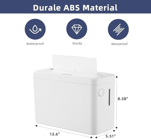 Space-Saving Counter Top Hand Towel Dispenser White