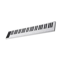 Instrument De Piano De Musique Électronique Clavier de piano 61 touches Clavier numérique Sortie MIDI 128 sons 128 rythmes 14 morceaux de démonstration Enregistrement Lecture Piano - Les Beatles, Paul McCartney, John Lennon, RIngo Starr, George Harrison