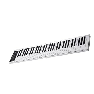 Instrument De Piano De Musique Électronique Clavier de piano 61 touches Clavier numérique Sortie MIDI 128 sons 128 rythmes 14 morceaux de démonstration Enregistrement Lecture Piano - Les Beatles, Paul McCartney, John Lennon, RIngo Starr, George Harrison