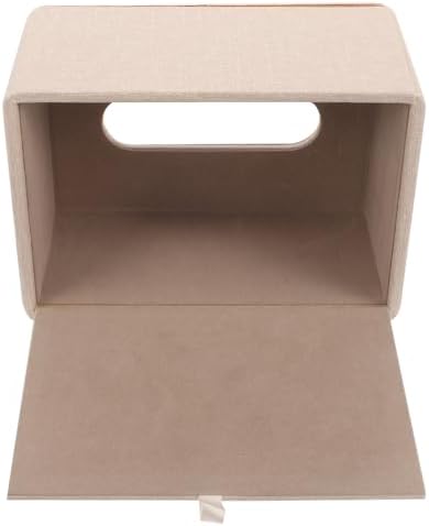 Elegant Leather Tissue Holder