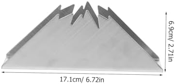 NAMOARY Rustic Stainless Steel Napkin Holder
