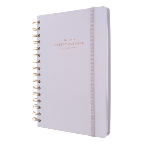 Kokonote - Agenda Scolaire 2024 2025 Semainier Lavande | Agenda Spirale - Août 2024 à Juillet 2025