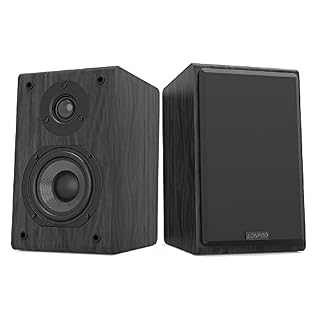 LP42 Paire d’enceintes HiFi de Bibliothèque (2×75 W, Subwoofer de 4″, Haut-parleurs d’étagère, 4-8 ohms) - Les Beatles, Paul McCartney, John Lennon, RIngo Starr, George Harrison