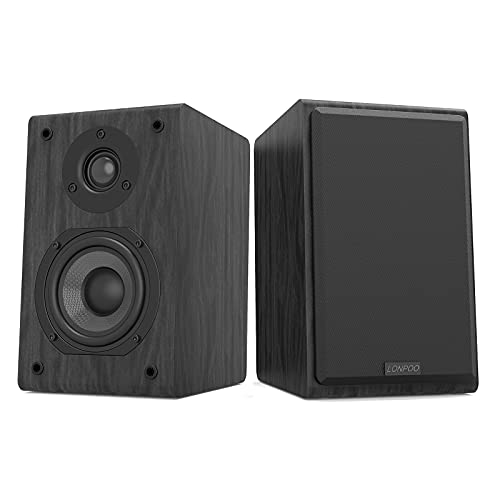 LP42 Paire d’enceintes HiFi de Bibliothèque (2×75 W, Subwoofer de 4″, Haut-parleurs d’étagère, 4-8 ohms) - Les Beatles, Paul McCartney, John Lennon, RIngo Starr, George Harrison LP42 Paire d'enceintes HiFi de Bibliothèque (2x75 W, Subwoofer de 4", Haut-parleurs d'étagère, 4-8 ohms)