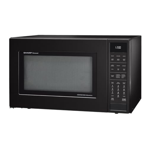 Sharp-SMC1585BB-15-cu-ft-Microwave-Oven-with-Convection-Cooking-Auto-Defrost-Popcorn-and-beverage-settings-and-10-Cooking-Power-Levels-in Sharp SMC1585BB 15 cu ft Microwave Oven with Convection Cooking Auto Defrost Popcorn and beverage settings and 10 Cooking Power Levels in