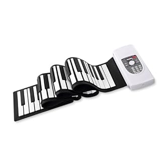 Clavier Électronique Piano Roulé À La Main Clavier De Piano Épaissi À 88 Touches Piano Électronique Pliable Portable - Les Beatles, Paul McCartney, John Lennon, RIngo Starr, George Harrison